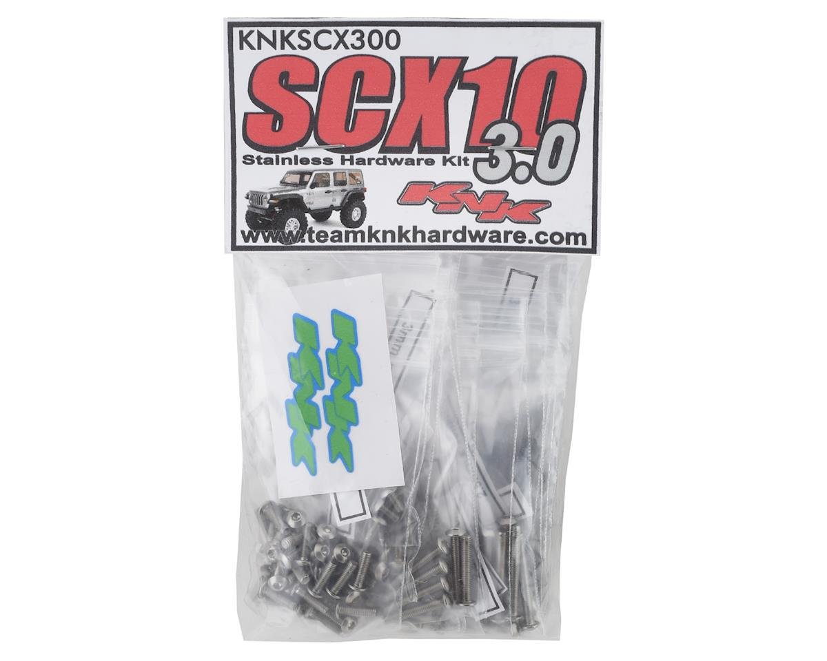Team KNK Axial SCX10 III Complete Stainless Hardware Kit (KNKSCX300)