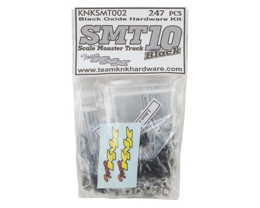 Team KNK Axial SMT10 Black Oxide Hardware Kit (247) (KNKSMT002)