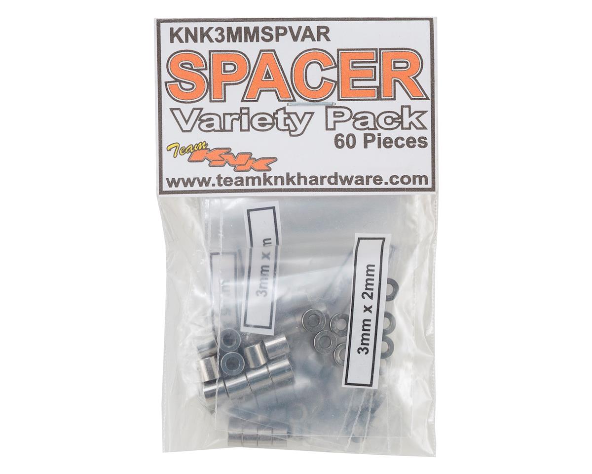 Team KNK Aluminum Spacer Variety Pack (60) (KNKSPVAR1)