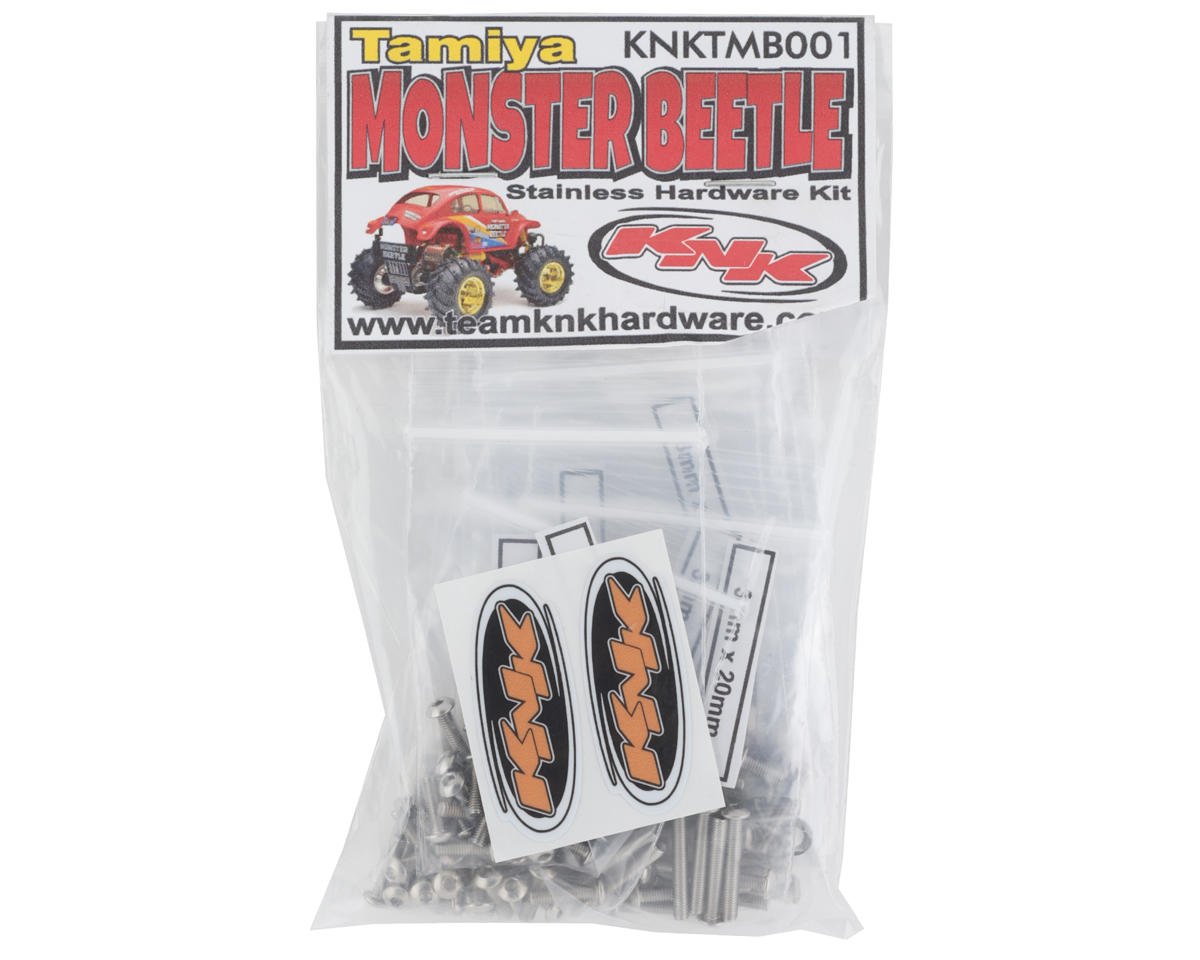 Team KNK Tamiya Monster Beetle Stainless hardware Kit (KNKTMB001)