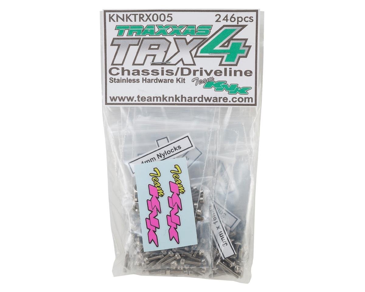 Team KNK Stainless Chassis & Driveline Screw Kit for Traxxas TRX-4 (246) (KNKTRX005)