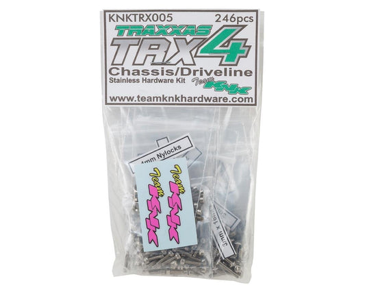 Team KNK Stainless Chassis & Driveline Screw Kit for Traxxas TRX-4 (246) (KNKTRX005)