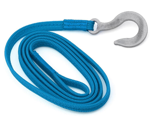 Team KNK Tow Strap and Hook (Neon Blue) (KNKTS0303)