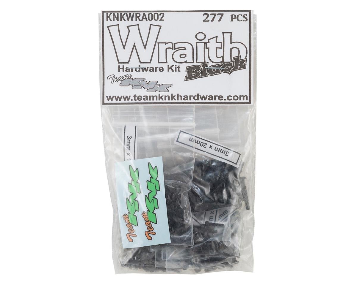 Team KNK Axial Wraith Black Oxide Hardware Kit (277) (KNKWRA002)