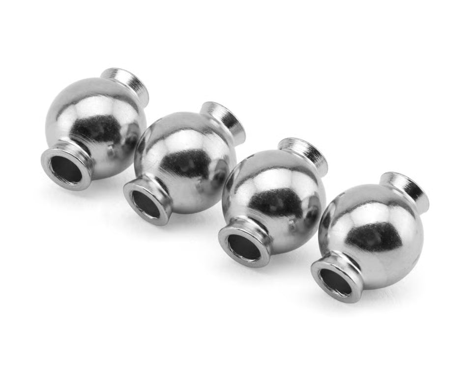 Kyosho Fazer FZ02 HD Stainless Steel Pivot Balls (4) (KYOFAW219B)