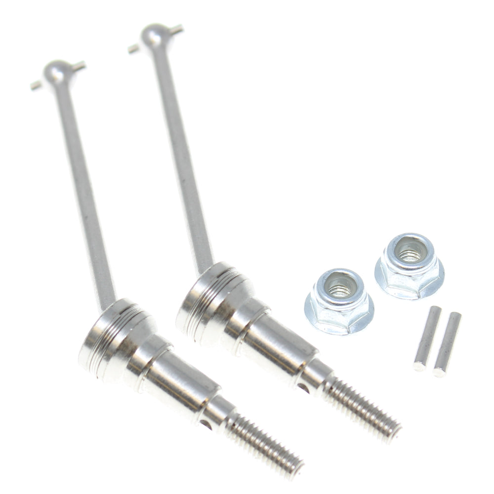 REDCAT - RER13681 CVA Driveshaft Set W/ pins and Locknuts(1pr) (RER13681)