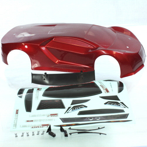 REDCAT - R10215 1/10 200mm Onroad Car Body Metallic Red (1pc) (R10215)