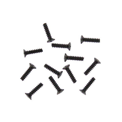 REDCAT - 2.6x12mm Countersunk Phillips Self Tapping Screws (12pcs) (BS903-065)