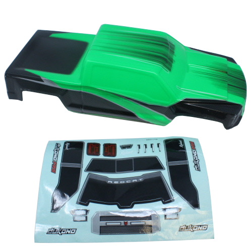 REDCAT - 1/10 Truck Body (Green)(1pc) (H10-G)
