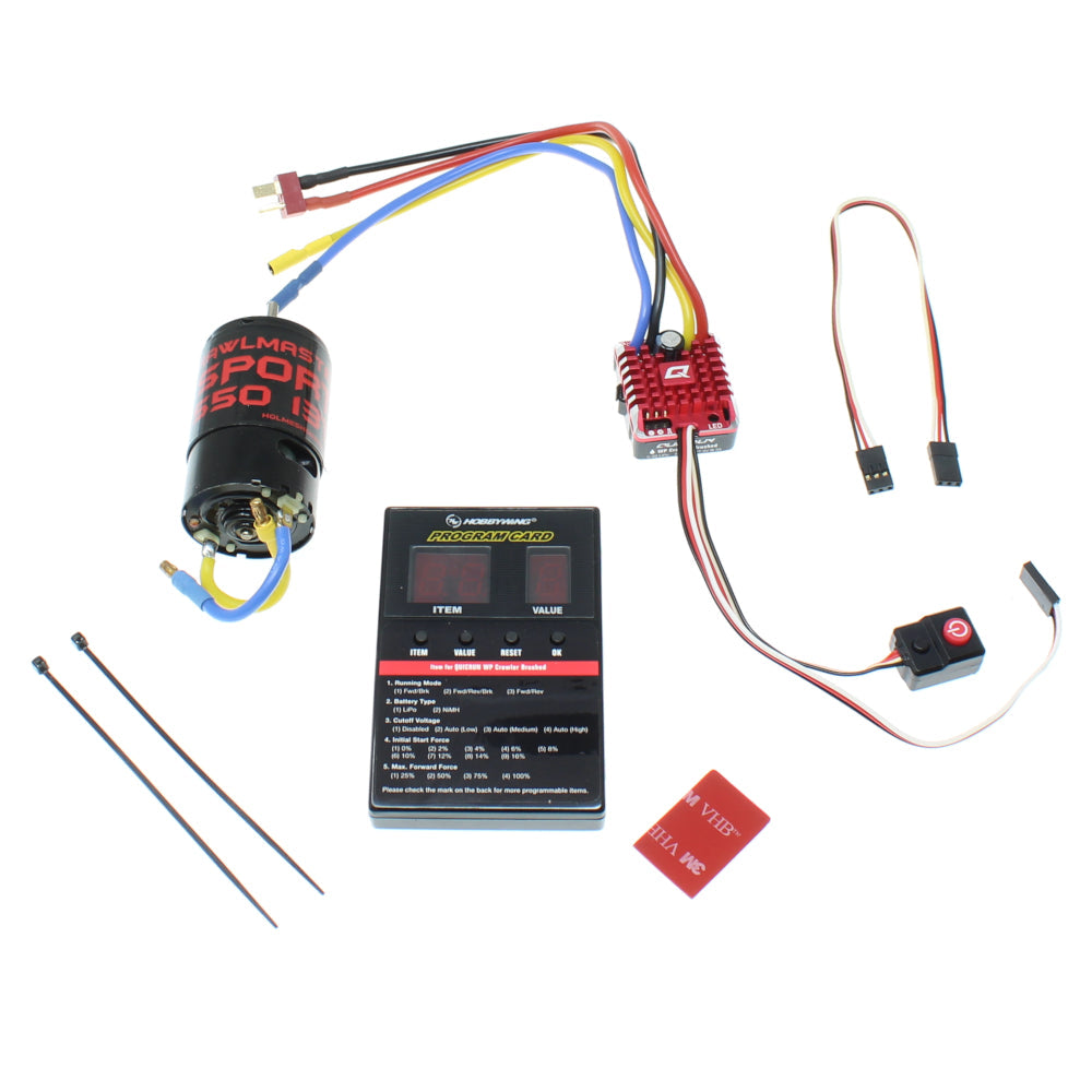 REDCAT - Hobbywing QuicRun 1080 ESC with Holmes 13 T 550 Combo (1set) (RER32128)