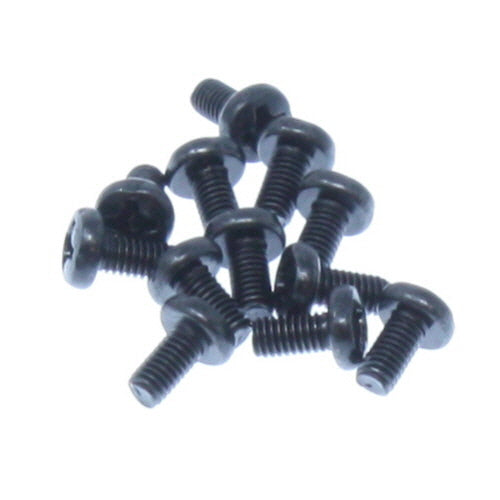 REDCAT - BS702-057RR 3x6mm Button Head Phillips Machine Thread Screws (12pcs) (BS702-057RR)