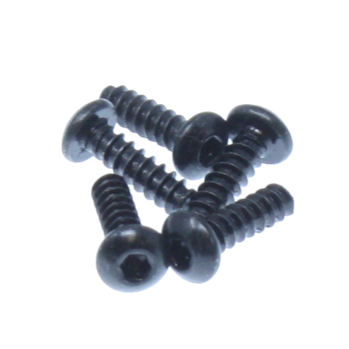 REDCAT - 3x10mm Button Head Hex Self Tapping Screws (5pcs) (65119)