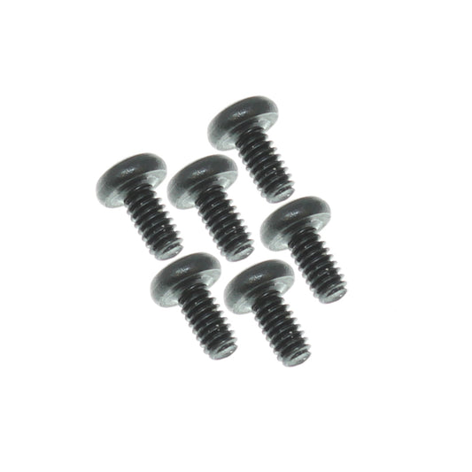 REDCAT - RER13476 2x4mm Button Head Hex Machine Thread Screws (6pcs) (RER13476)