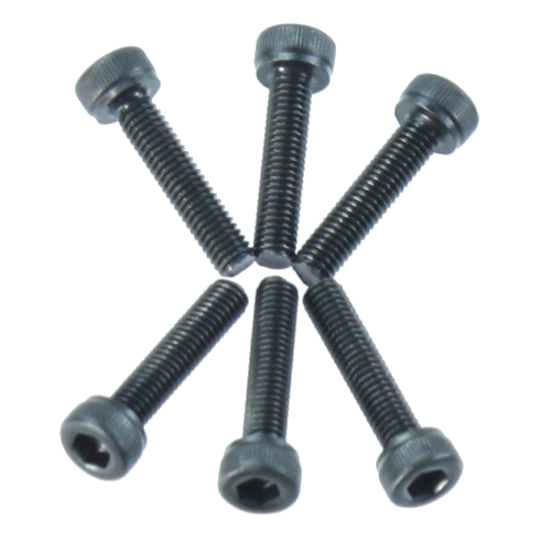 REDCAT - 3x14mm Cap Head Hex Machine Thread Screws (6pcs) (126314C)