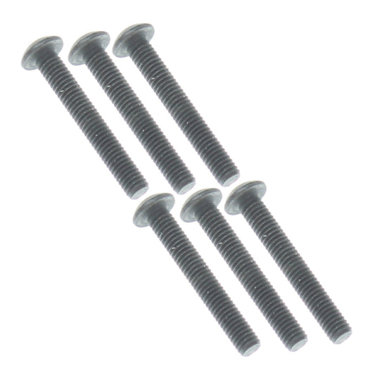 REDCAT - 3x20mm Button Head Hex Machine Thread Screws (6pcs) (126320BU)