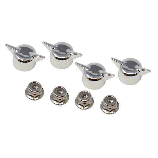 REDCAT - RER13439 Wheel Lock Nuts & Knockoffs (4pcs ea) (RER13439)