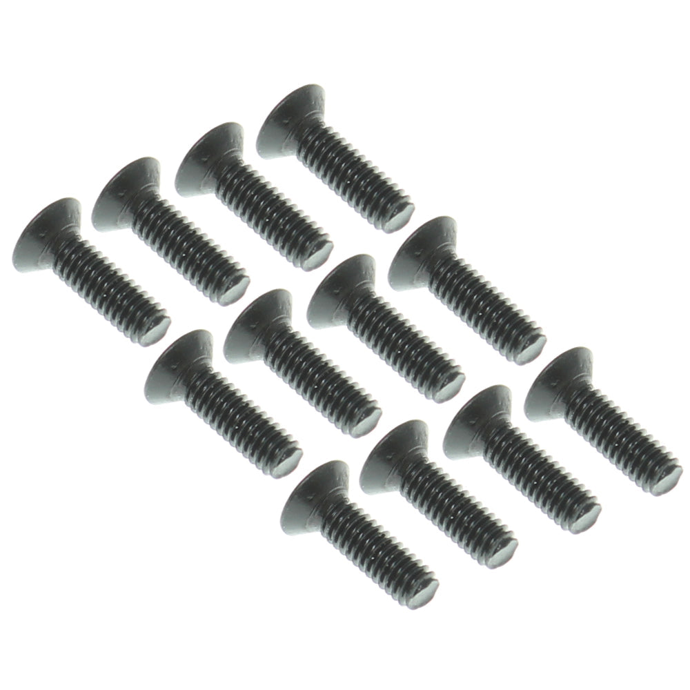 REDCAT - RER13663 2.5x8mm Countersunk Phillips Machine Thread Screws (12pcs) (RER13663)