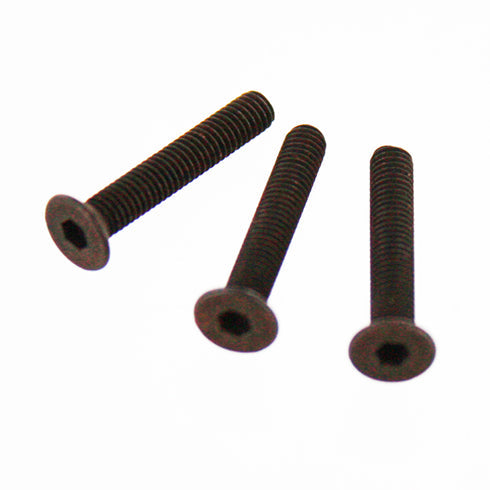 REDCAT - 3x18mm Countersunk Hex Machine Thread Screws (3pcs) (85827)