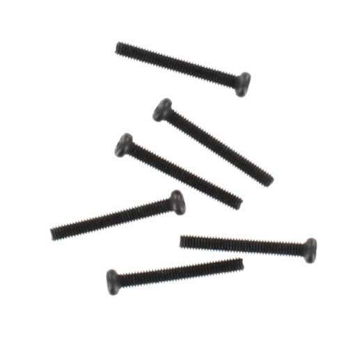 REDCAT - 2.5x20mm Button Head Phillips Machine Thread Screws (6pcs) (23631)