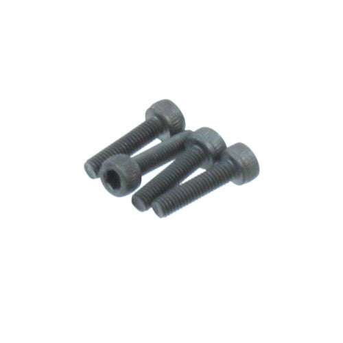 REDCAT - 59043 3x12mm Cap Head Hex Machine Thread Screws (4pcs) (59043)