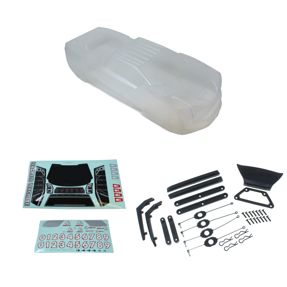 REDCAT - RER19264 1/6th Scale Truck Body(Clear)(1pc) (RER19264)