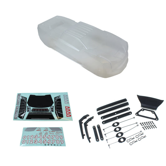 REDCAT - RER19264 1/6th Scale Truck Body(Clear)(1pc) (RER19264)