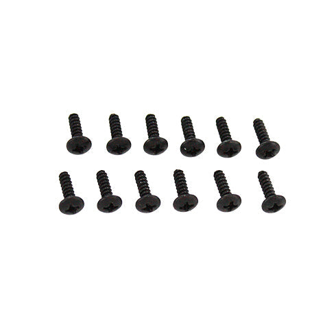 REDCAT - 3x10mm Button Head Phillips Self Tapping Screws (12pcs) (BS502-017)