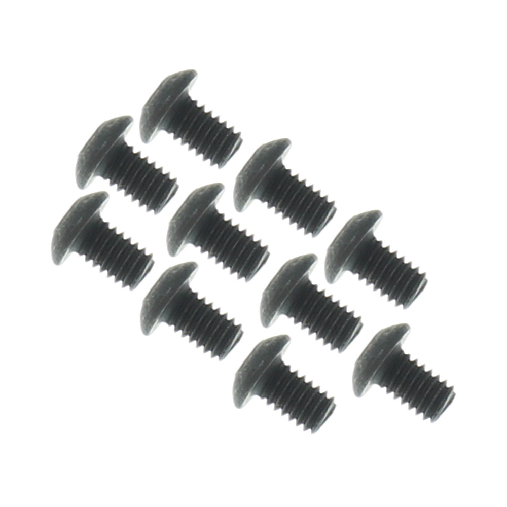REDCAT - RER14678 2.6x4mm Button Head Hex Machine Thread Screws (10pcs) (RER14678)