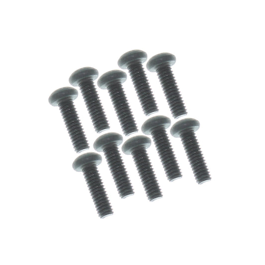 REDCAT - RER24110 2.5x8mm Button Head Hex Machine Thread Screws(10pcs) (RER24110)