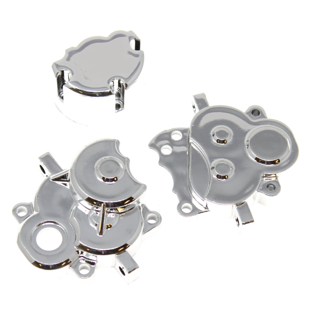 REDCAT - RER15551 Chrome Gearbox Housing (1 set) (RER15551)