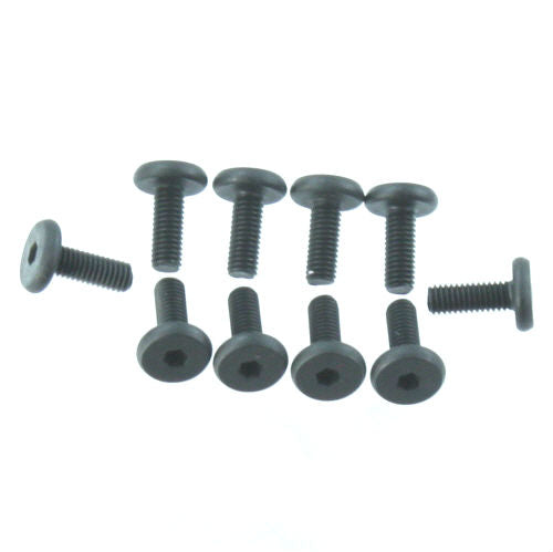 REDCAT - 3x8mm Washer Head Hex Machine Thread Screws (10pcs) (126308SBU)