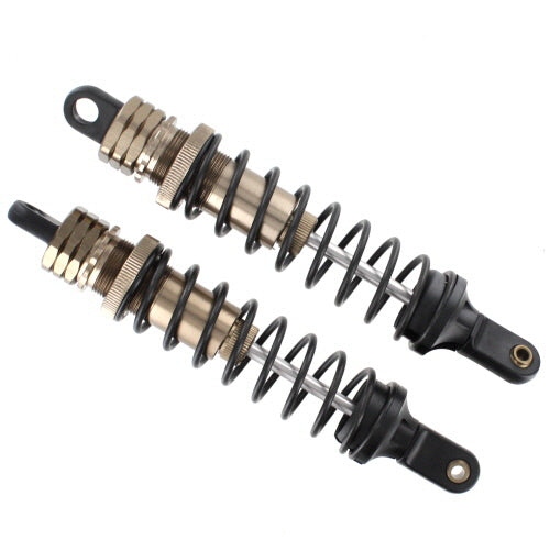 REDCAT - 07102 Front Shock Absorbers(Aluminum)(Gunmetal)(1pr) (07102)