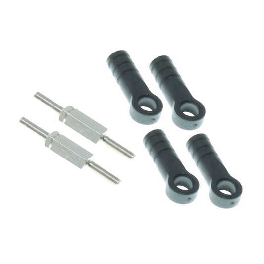 REDCAT - 3x35mm Turnbuckles w/ Rod Ends(2pcs) (70580)