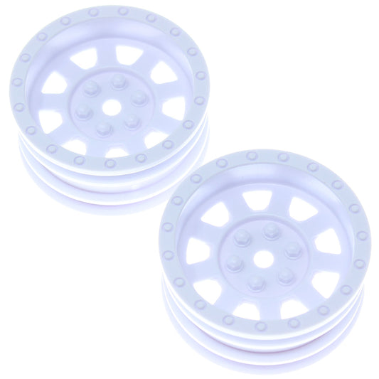 REDCAT - RER22342 1.9 Crawler Wheel(White)(2pcs) (RER22342)
