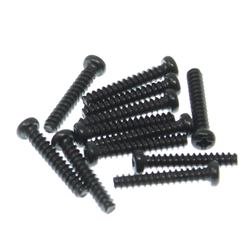 REDCAT - S107 2.6x15mm Button Head Phillips Self Tapping Screws (12pcs) (S107)