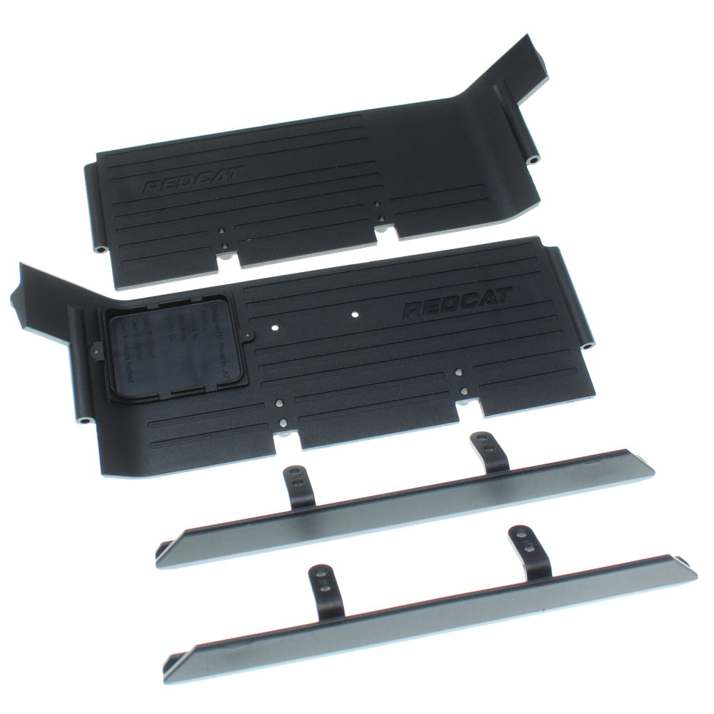 REDCAT - RER15427 Side Plates w/ Rock Sliders(1set) (RER15427)