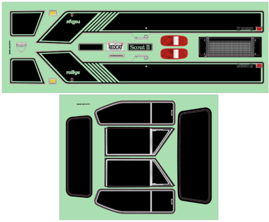 REDCAT - Gen 8 Sticker Sheet (1pc) (RER11562)