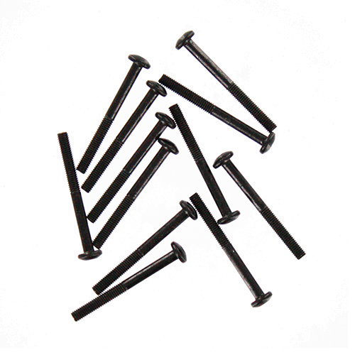 REDCAT - 3x30mm Shoulder Button Head Hex Machine Thread Screws (12pcs) (BS702-039)
