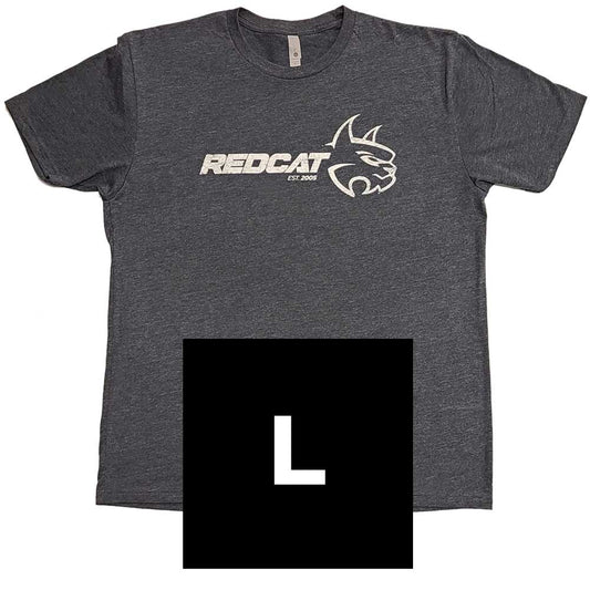REDCAT - RER14262 Redcat Logo T-Shirt(Distressed)(L)(1pc) (RER14262)