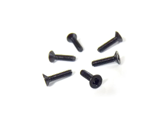 REDCAT - 2x8mm Countersunk Phillips Machine Thread Screws (6pcs) (23639)