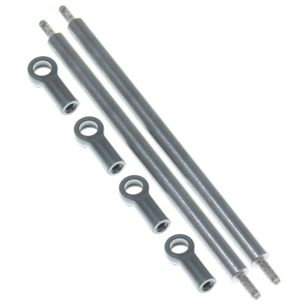 REDCAT - RER31204 Rear Upper Links (94mm)(Black)(2pcs) (RER31204)