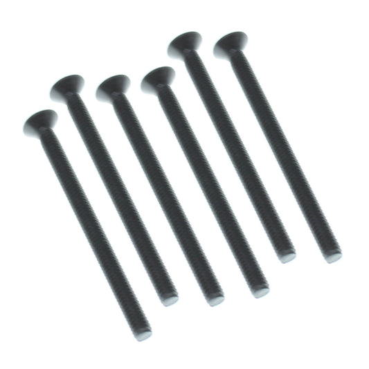 REDCAT - RER18808 4x50mm Countersunk Hex Machine Thread Screws (6pcs) (RER18808)