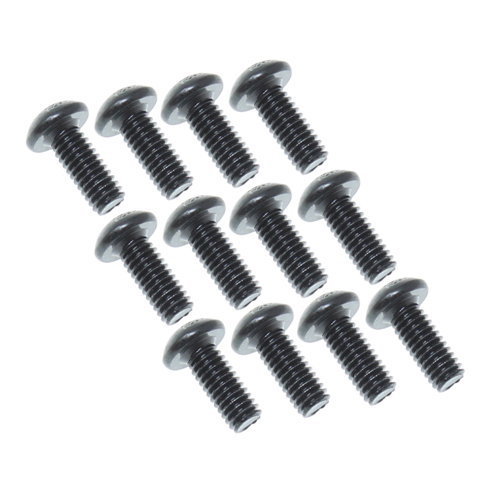 REDCAT - RER27425 4x10mm Button Head Machine Screws (12pcs) (RER27425)