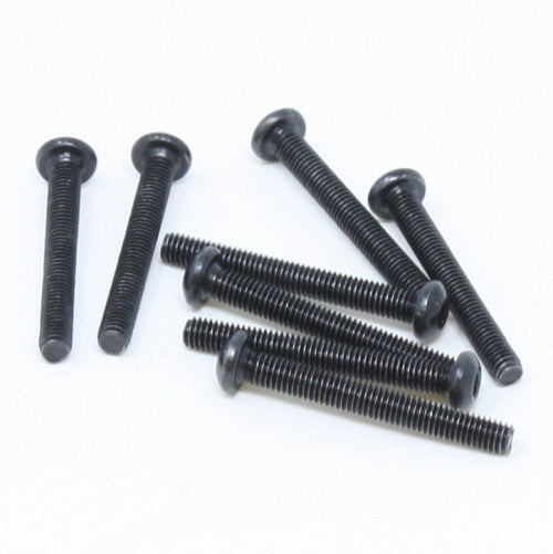 REDCAT - 82048 3x25mm Button Head Hex Machine Thread Screws (8pcs) (82048)