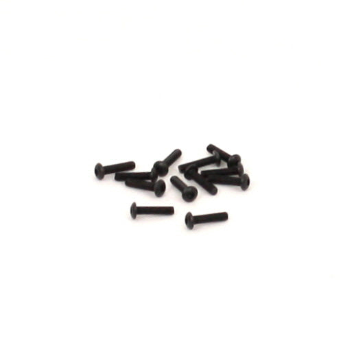 REDCAT - 3x12mm Button Head Hex Machine Thread Screws (12pcs) (BS801-020)