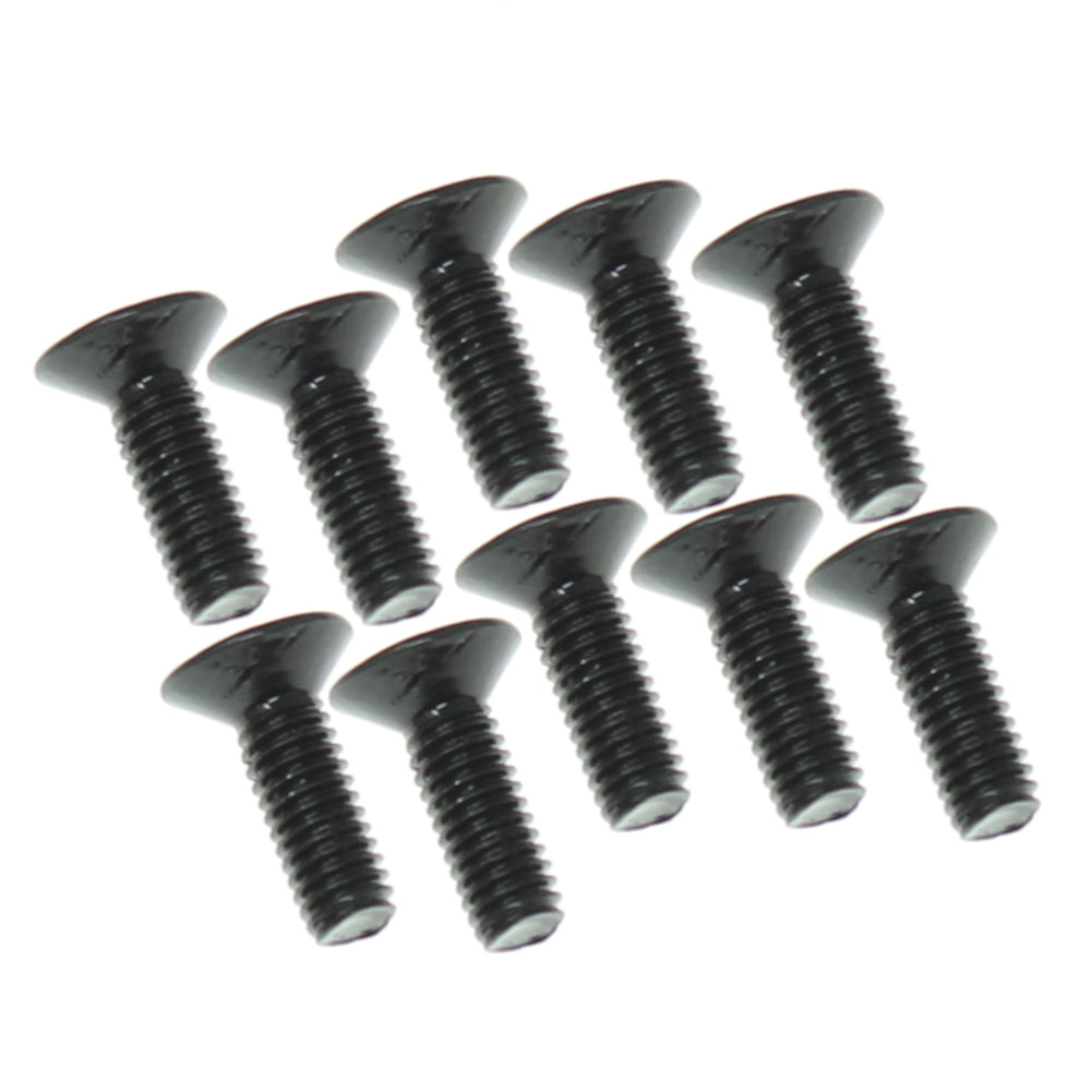 REDCAT - RER14477 3x9mm Button Head Hex Machine Thread Screws (10pcs) (RER14477)