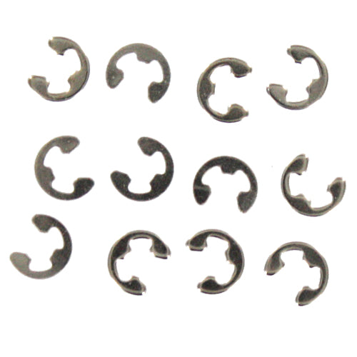 REDCAT - BS903-088 4mm E-Clip (12 PCS) (BS903-088)