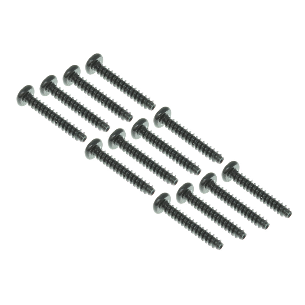 REDCAT - S004 Round Head Self  Tapping Screw  3*18mm 12 PCS (S004)