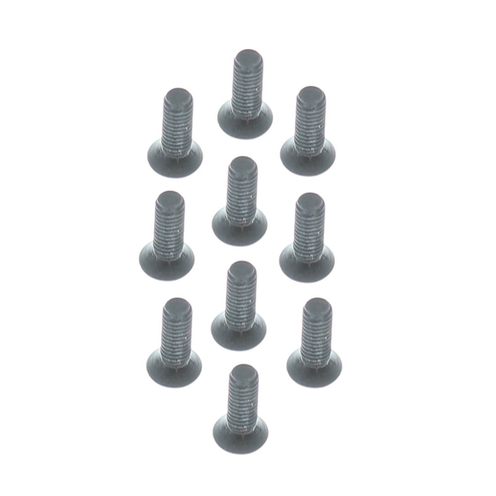 REDCAT - RER12507 2.5x8mm Countersunk Hex Machine Thread Screws (10pcs) (RER12507)