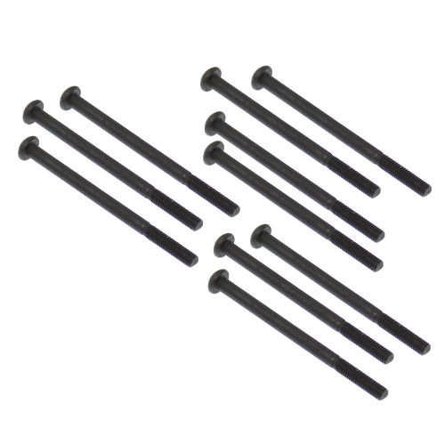 REDCAT - RER11377 3x43mm Shoulder Button Head Hex Machine Thread Screws (10pcs) (RER11377)